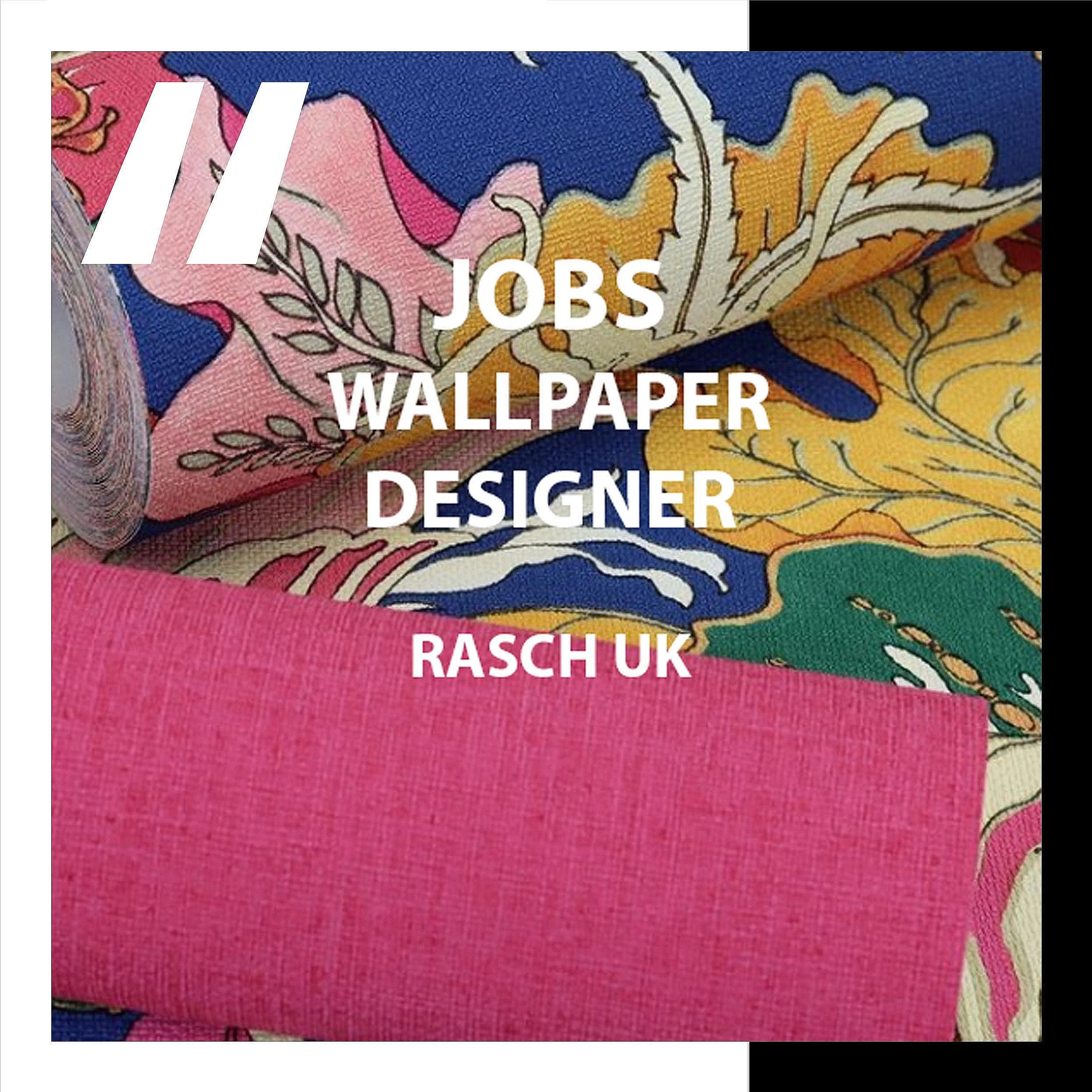 [JOBS]  WALLPAPER DESIGNER : RASCH UK 