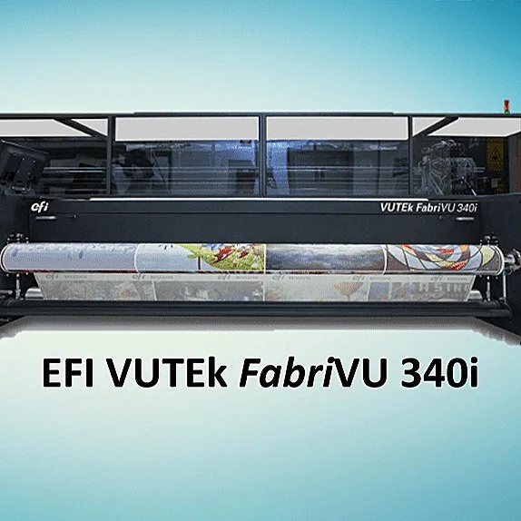 MX Display Prioritises Digital Textile Printing As They Invest In A New  EFI VUTEk FabriVU Textile Printer And Roll Storage System From CMYUK