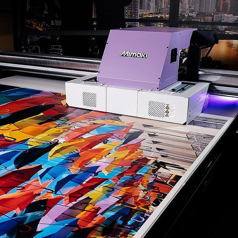 Hybrid Services Applauds The CMYUK CIRL Initiative That Introduced Graduates To A Range Of Mimaki Digital Printing Products