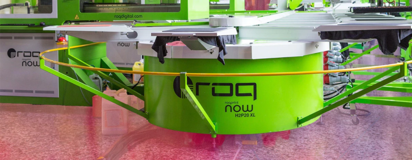 ROQ Now Is ROQ's New DTG Machine Optimized For The Web-To-Print Market.