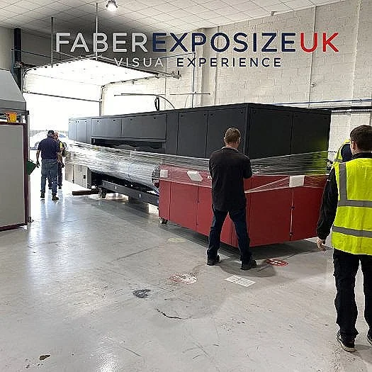 FaberExposize UK Of Leeds Choose The Agfa Jeti Tauro H3300 UV LED To Expand Their UV Rigid And Roll To Roll Offer