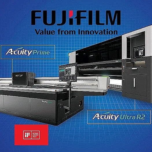 Fujifilm’s Acuity Prime And Acuity Ultra R2 Digital Printers Each Scoop A Third Design Award