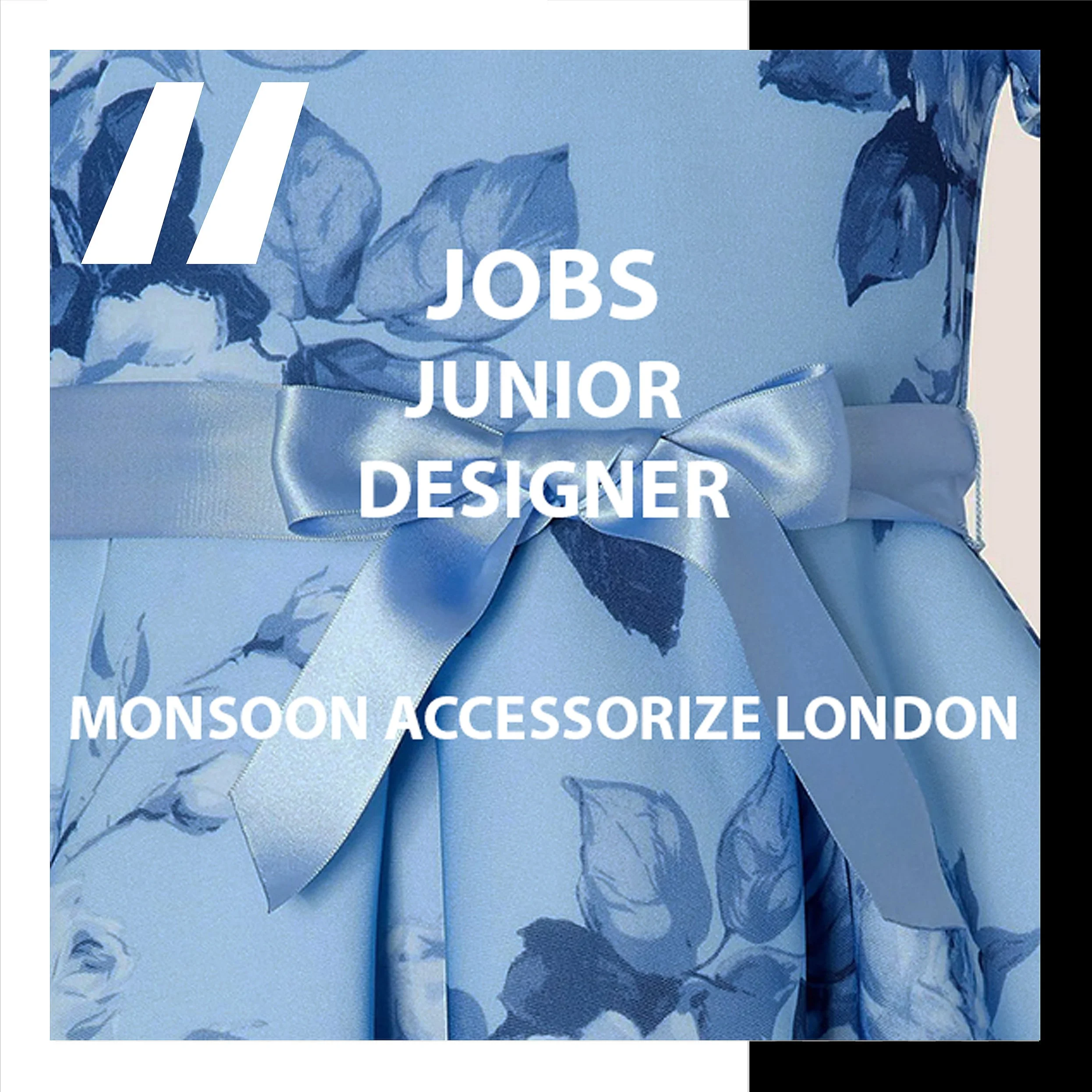 [JOBS] JUNIOR DESIGNER : MONSOON ACCESSORIZE 
