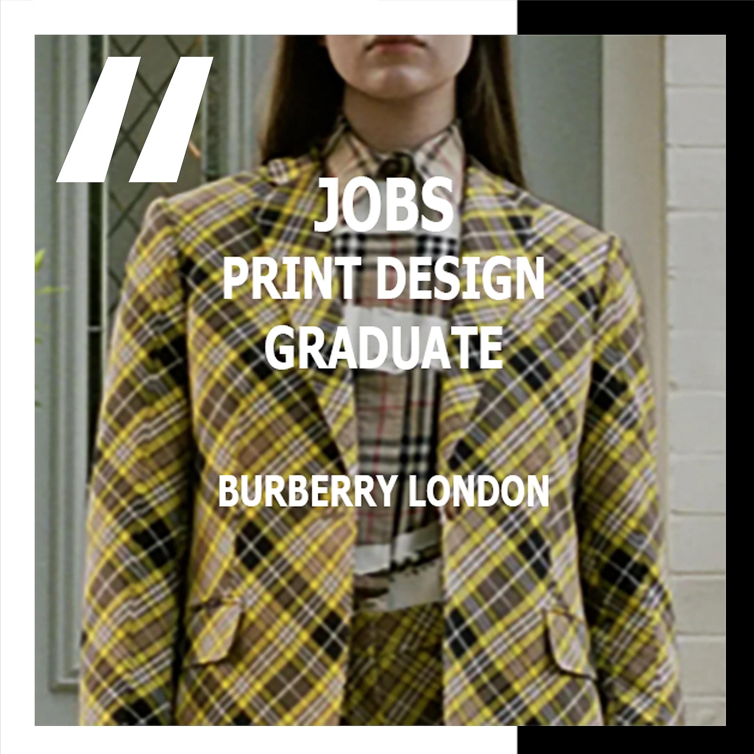 [JOBS]  PRINT DESIGN GRADUATE : BURBERRY LONDON