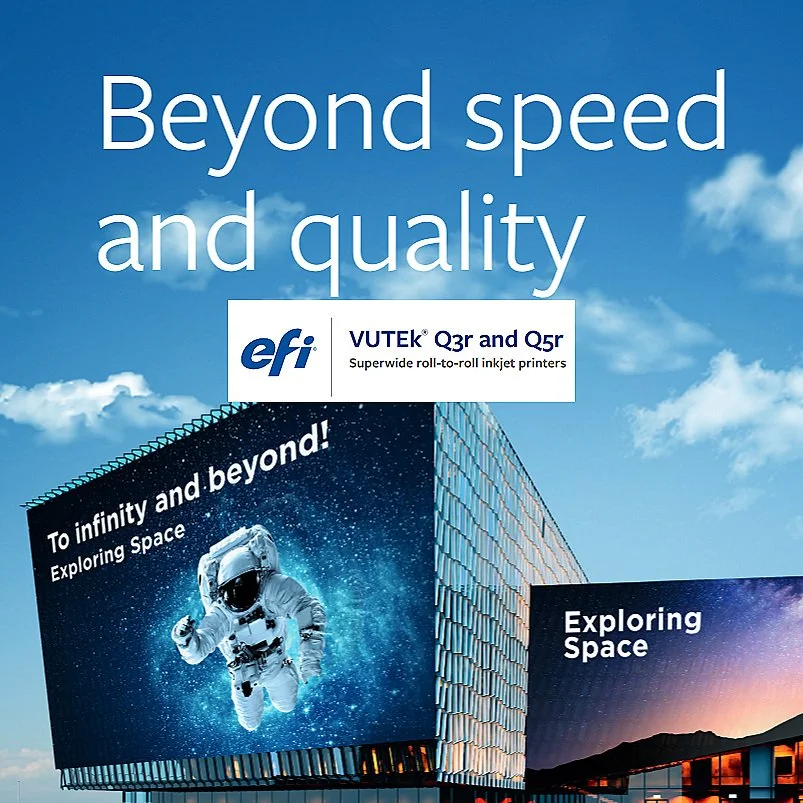 Irish Digital Printer Looks To Higher Quality Output And Faster Print Speeds As It Invests In An EFI VUTEK Q5r From CMYUK