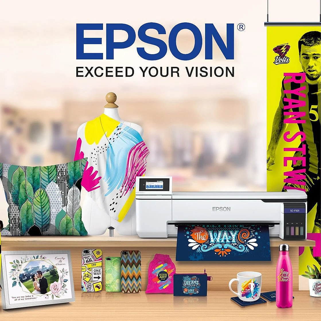 Making A Fashion Statement With Digital Print─West Herts College Choose The Epson SureColor SC-F501 To Enhance Students’ Understanding Of Textile Production 