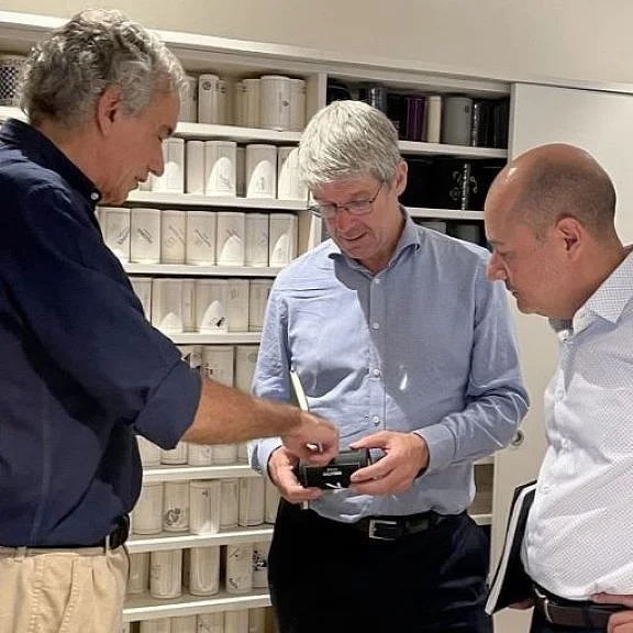 Duncan Ferguson, Vice President Of Epson Europe, Visits Texia─The Spanish Company Using Epson Monna Lisa Technology To Revolutionise The Manufacture Of Textile Products 