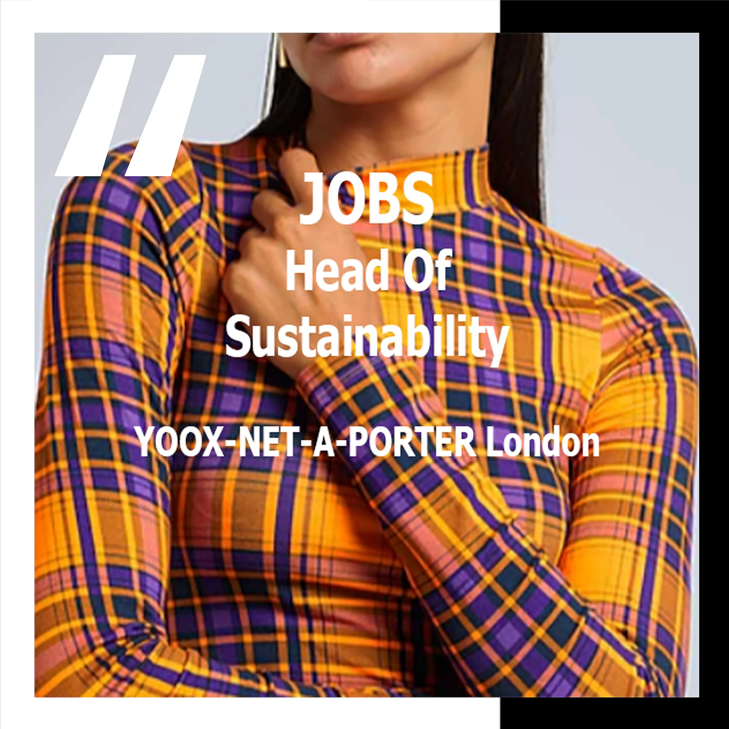 [JOBS] HEAD OF SUSTAINABILITY : YOOX NET-A-PORTER LONDON