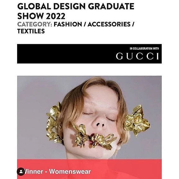 Meet Dominika Grzybek Winner Of The Womenswear Award In The Artshread Global Design Graduate Show 2022 In Collaboration With Gucci