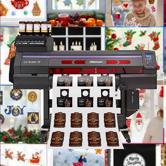 Get Sticking Installs Mimaki UCJV300-75 UV LED From CMYUK