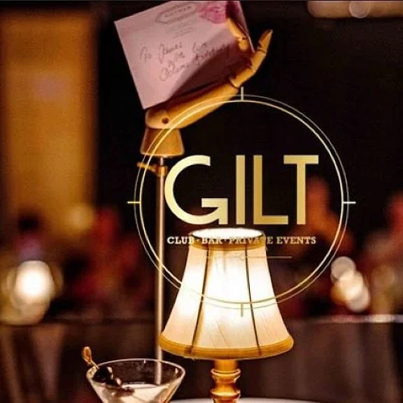 Muraspec's Bespoke Digital Wallcoverings Add Art-Deco Drama And Scale At GILT CLUB─The Hotel Gotham Speakeasy