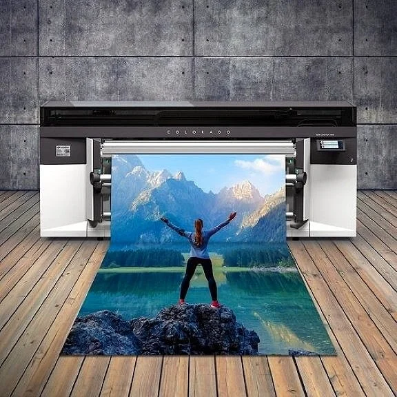 Image-Corporate Invests In A Canon Colorado 1630 LED UVgel Dedicated Roll Printer From CMYUK