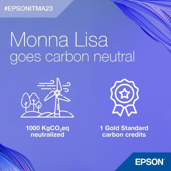 At ITMA 2023 In Milan The Epson Monna Lisa’s Carbon Neutral Initiative Brings Digital Textile Printing And Sustainable Fashion Together