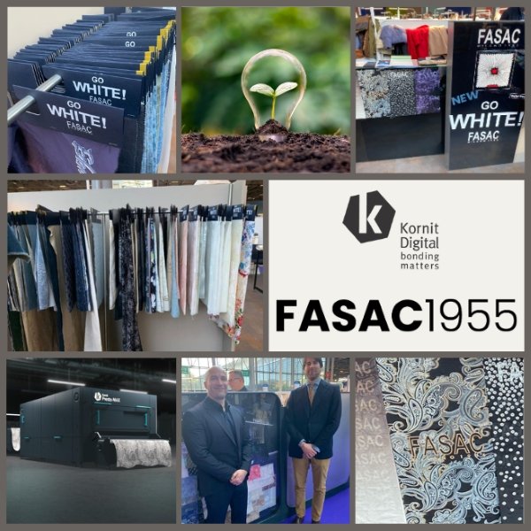 More Possibilities─More Sustainable Than Ever : Kornit Digital Helps FASAC1955 “Go White!” At Première Vision Paris