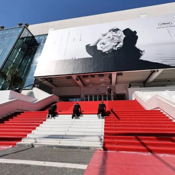 HP Decorates Cannes Film Festival with 1500m2 of Sustainable Latex Prints