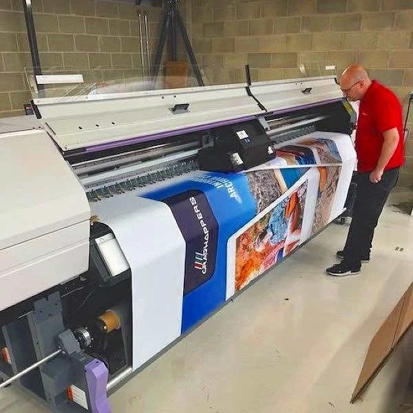 Impression Ltd Invests In A Mimaki UJV55-320 UV LED 3.2m Roll Printer From CMYUK