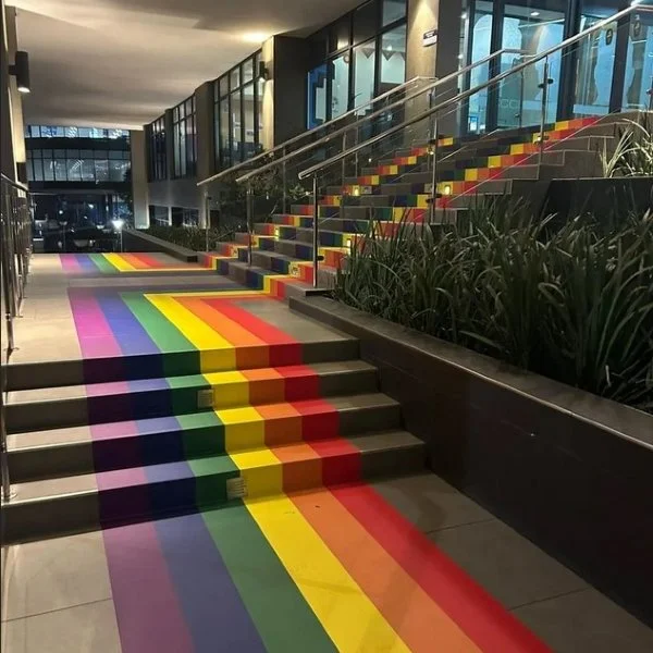 Drytac Polar Grip Creates A Spectrum Of Colour For Pride Month In Durban