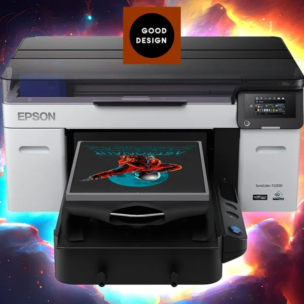 The Surecolor SC-F2200 Direct To Garment Series Wins One Of The Four 2023 GOOD DESIGN® Awards Presented To Epson 