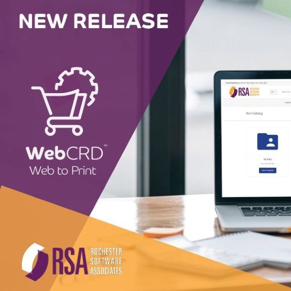 Rochester Software Associates Releases Version 12 Of Its Leading WebCRD Web To Print Software 