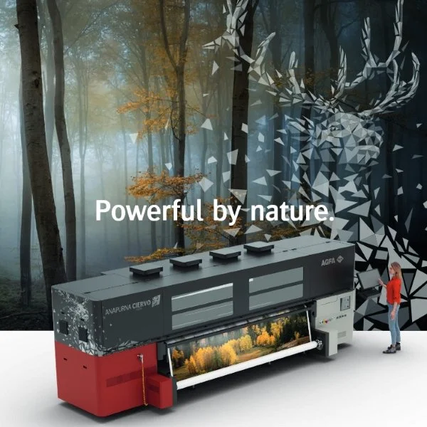 German Print Service Provider AHA!Print  Invest In A New Agfa Wideformat Printing System ─ The Anapurna Ciervo H3200
