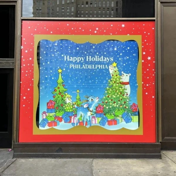 Capital INK Spreads Festive Cheer With Drytac SpotOn White M50 For Macy’s Window Display