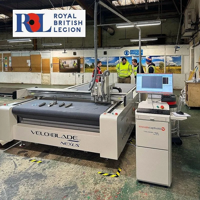 Royal British Legion Partners With Vivid Laminating Technologies Ltd On The Veloblade Nexus