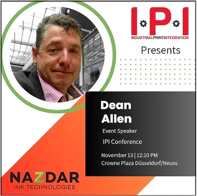 Nazdar Ink Technologies To Showcase Sustainable Ink Solutions At The Industrial Print Integration (IPI) Conference 2025