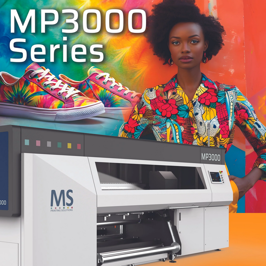 MS Printing Solutions Showcased Their New MP3100 Printer At The Fast Textile Expo In Poland