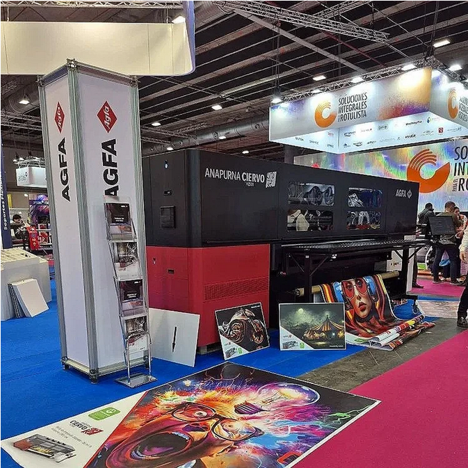 Agfa Inkjet Solutions Announces Strategic Sale of Anapurna Ciervo H2500 to Fotocenter.es at C!Print Madrid 2026