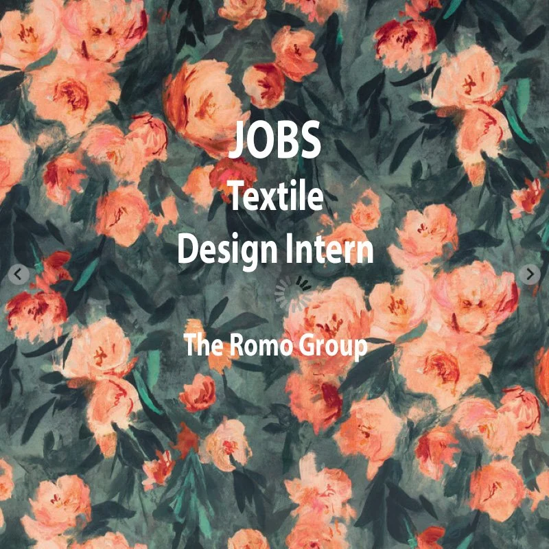 [JOBS] &nbsp;TEXTILE DESIGN INTERN : THE ROMO GROUP