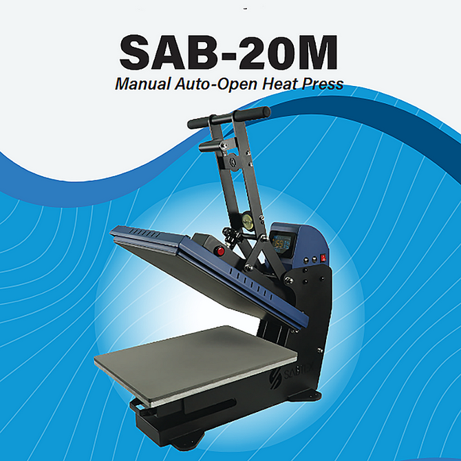 Sabur Digital Ltd to Showcase SABTEX® Heat Press Range at Printwear &amp; Promotion LIVE! 2026