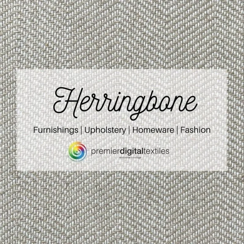 Premier Digital Textiles Spotlights Distinctive Herringbone Weave in Latest Collection