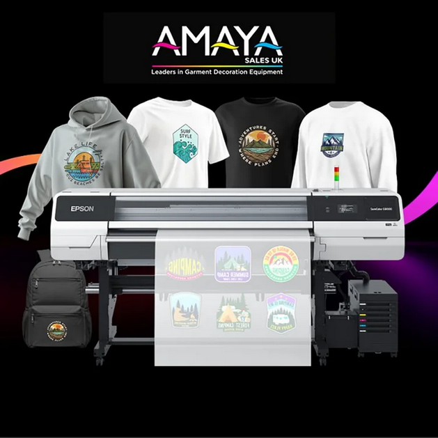 Amaya UK Features The UK Debut of The Epson G9000 at Printwear &amp; Promotion LIVE! 2026
