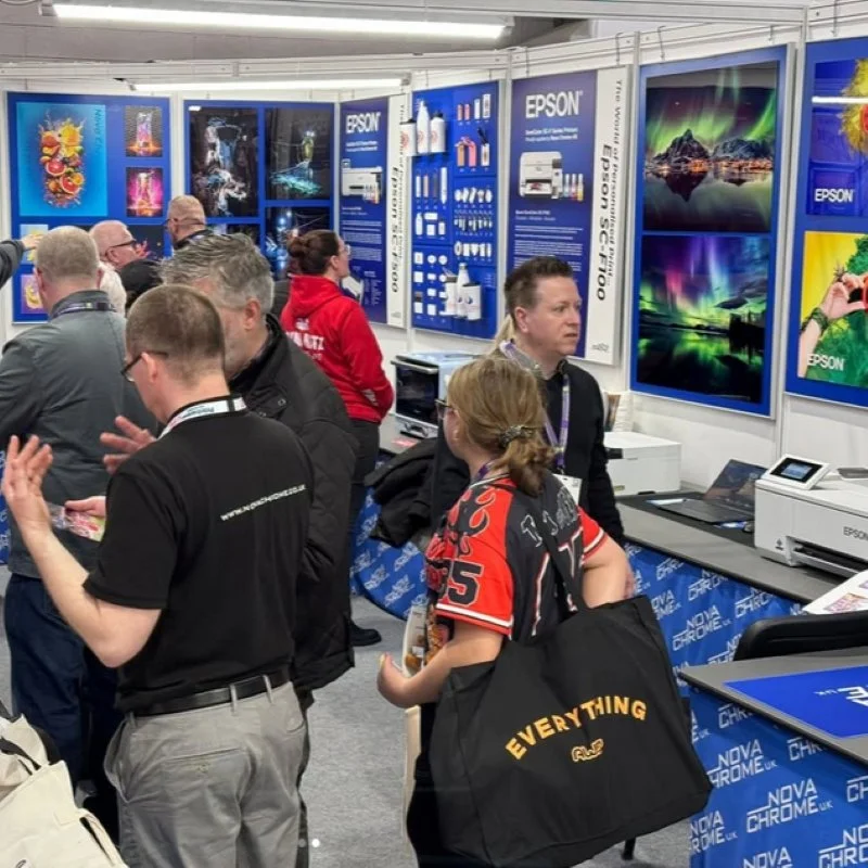 Nova Chrome UK Reports Strong Industry Momentum Following The  Printwear &amp; Promotion LIVE! Exhibition