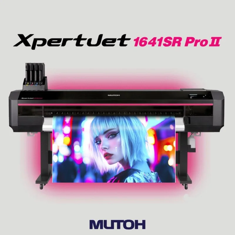 Mutoh Europe Nv Features The Smarter, Sustainable Xpertjet 1641SR Pro II Printer