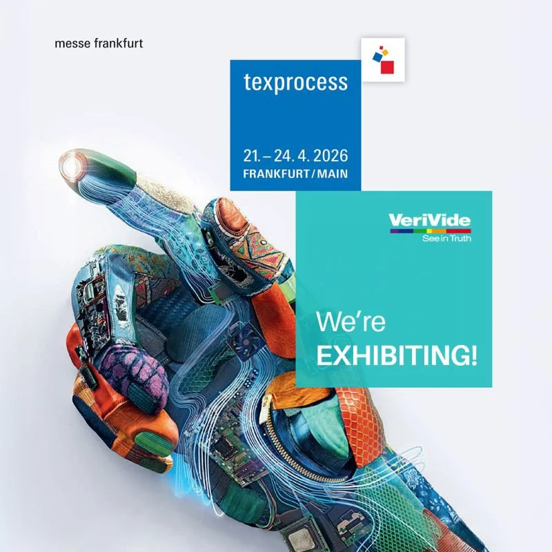 VeriVide to Showcase Future-Proof LED Textile Colour Assessment Systems at Texprocess 2026