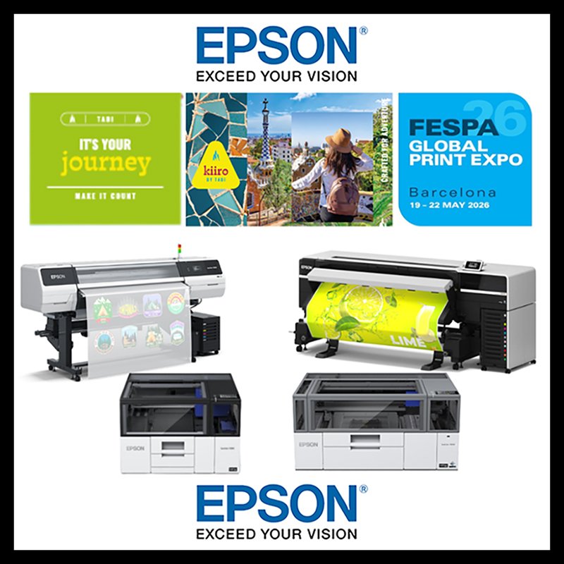 Epson to Unveil Professional Printing Innovations and Sustainable Textile Solutions at FESPA 2026