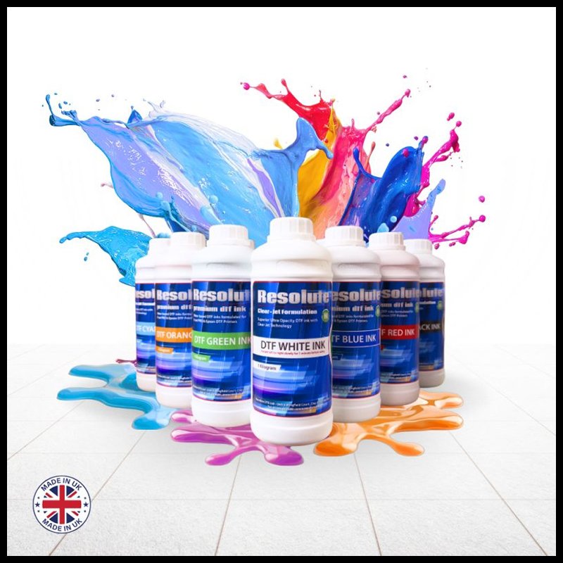Resolute DTF Unveils Premium UK-Made Inks to Revolutionise Sustainable Printing
