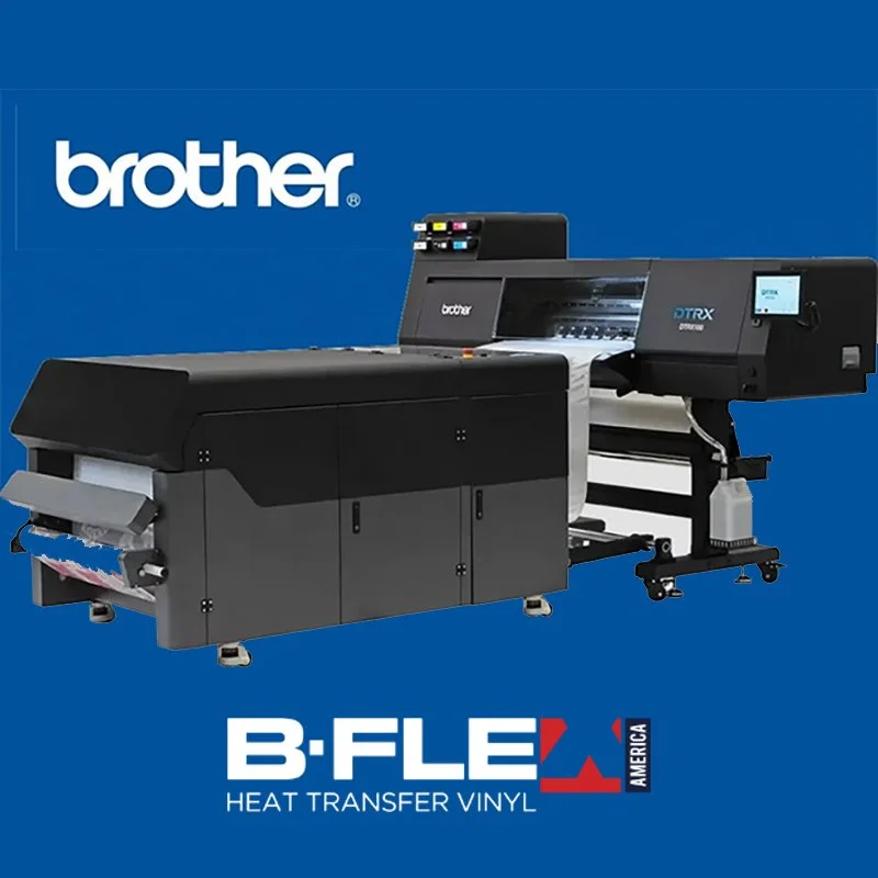 B-FLEX and&nbsp;Brother&nbsp;Industries Launch DTRX-Optimised DTF Europe