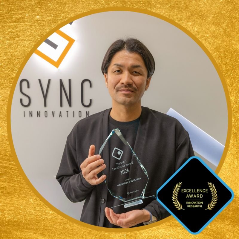 SYNC INNOVATION Wins Barbieri Excellence Award 2026 for Innovation and Research