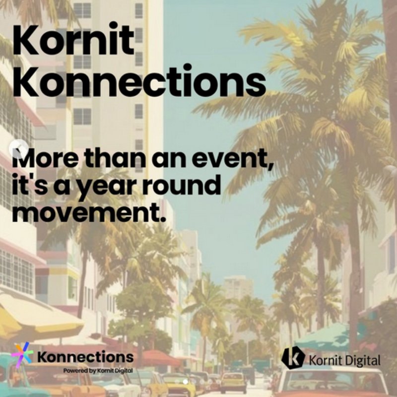 Kornit Digital Launches Konnections 365 — A Year-Round Movement Building On The Success Of Live Konnections 2026 Event&nbsp;