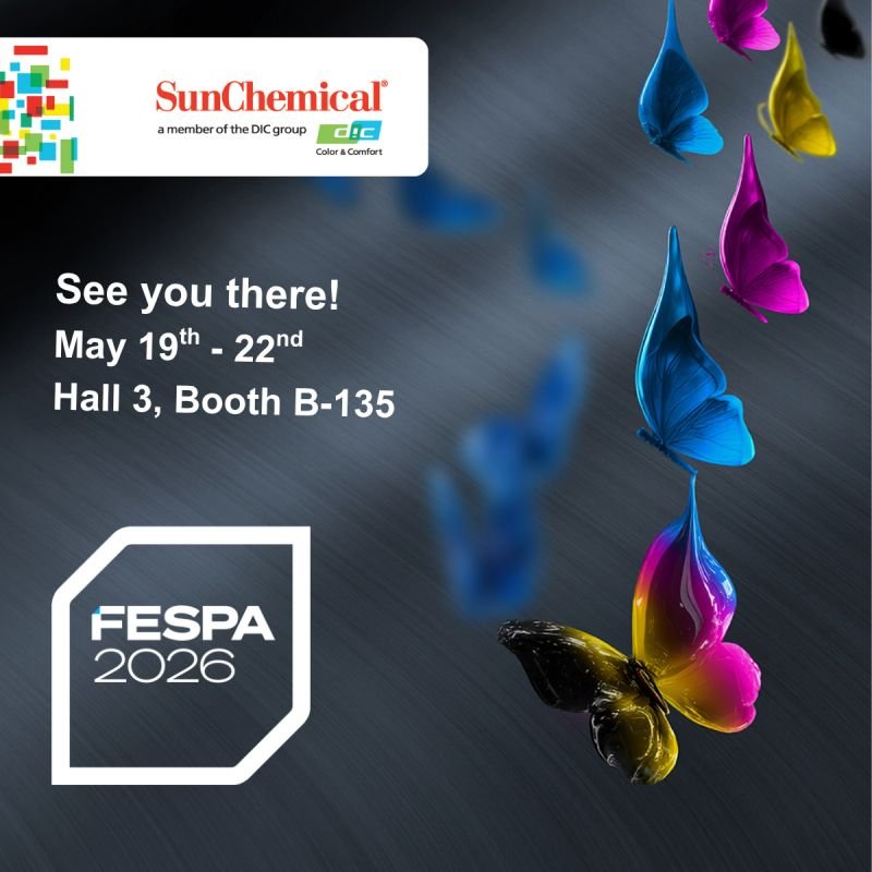 Sun Chemical To Demonstrate Transformative Solutions At FESPA 2026