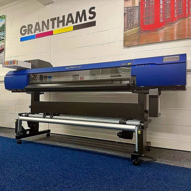 Granthams GT Becomes First UK Business to Install the All-New Roland VG4-640 Solvent Printer and Cutter