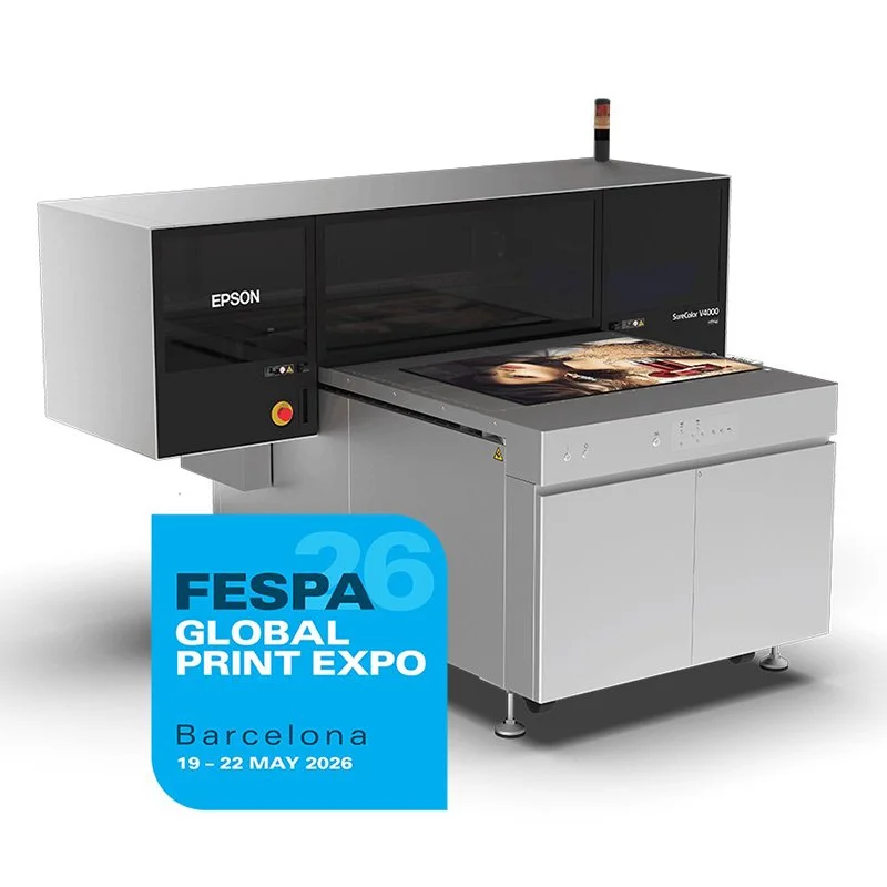 Epson to Showcase Innovative UV Printing Solutions And The New SureColor SC-V4000 at FESPA 2026