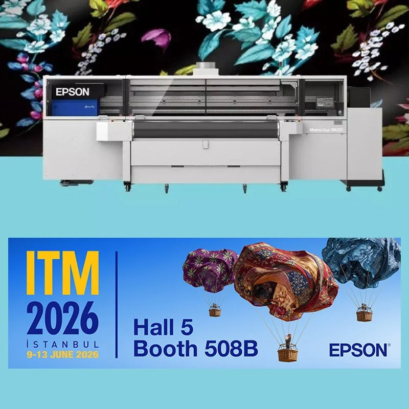 Epson To Unveil Next-Generation Monna Lisa Textile Printers At ITM 2026