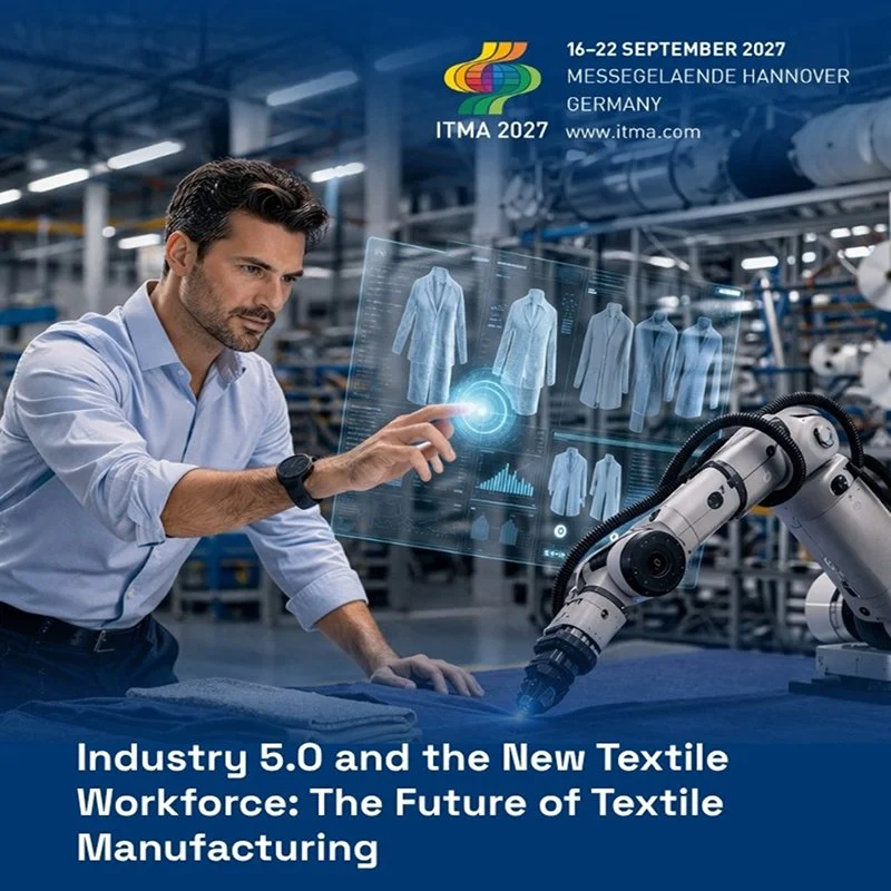At ITMA 2027 Textile Manufacturing Will Enter The Industry 5.0 Era with Advanced Human-Machine Collaboration