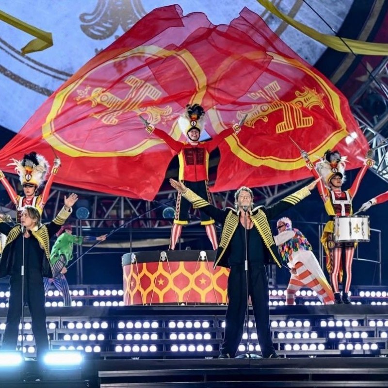 Prinfab Pioneers Sustainable Stagecraft With 415 Metres Of Fabric For The Take That’s UK Circus Tour
