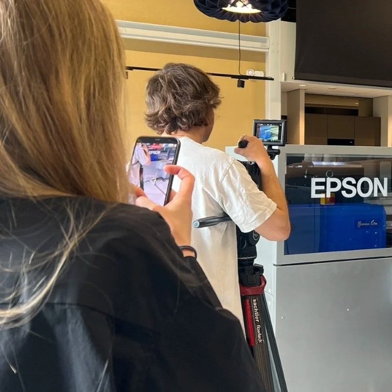 Designer Tess van Zalinge Sees Her Creations Come to Life with Epson's Sustainable Textile Printing