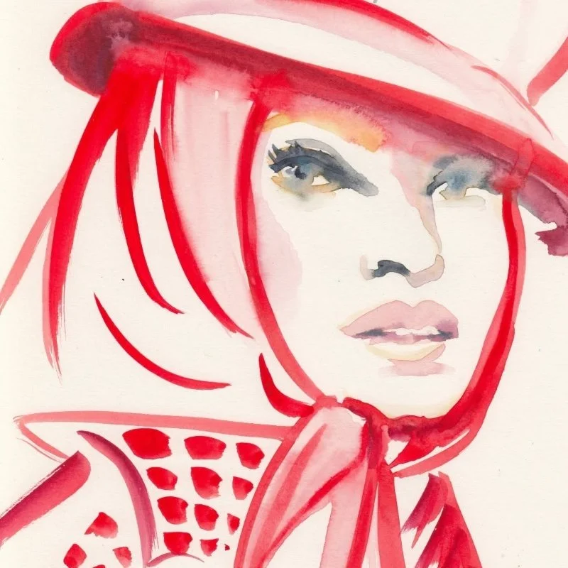 The Fashion and Textile Museum Announces Watercolour Fashion Portrait Workshop with Artist Martine Spencer