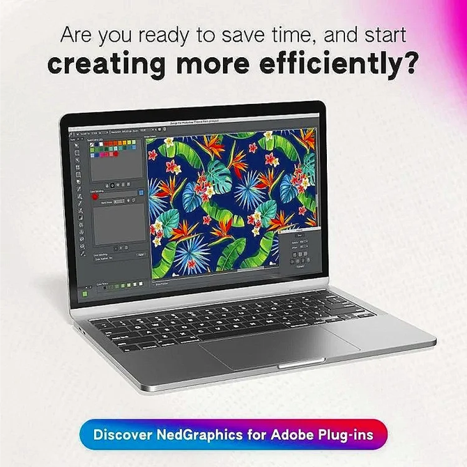 NedGraphics Plugin for Adobe Photoshop Provides Seamless Improvement To Repeat Building, Colour Separations, Colorway Creation, And Presentation Templates